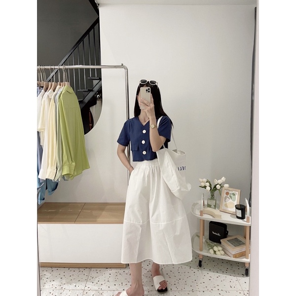 CV10-Chân váy dài cạp chun | BigBuy360 - bigbuy360.vn