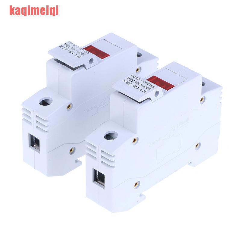 Set 2 Giá Đỡ Cầu Chì Rt18-32X Ac 380v 32a 1 Cỡ 10x38mm