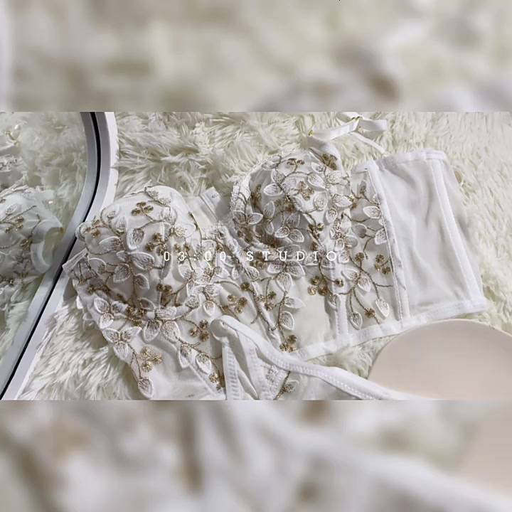 （Giao hàng bảo mật）💞Áo Bra sexy💞2 dây bralette lót nữ ren mix đồ cực chất--A02 | BigBuy360 - bigbuy360.vn