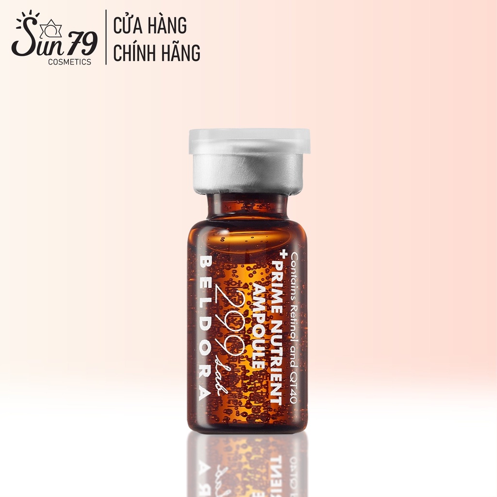 Siêu Tinh chất Trẻ Hóa Tái Tạo, Dưỡng Trắng Da Retinol Beldora 299 Prime Ampoule Serum 2.5ml