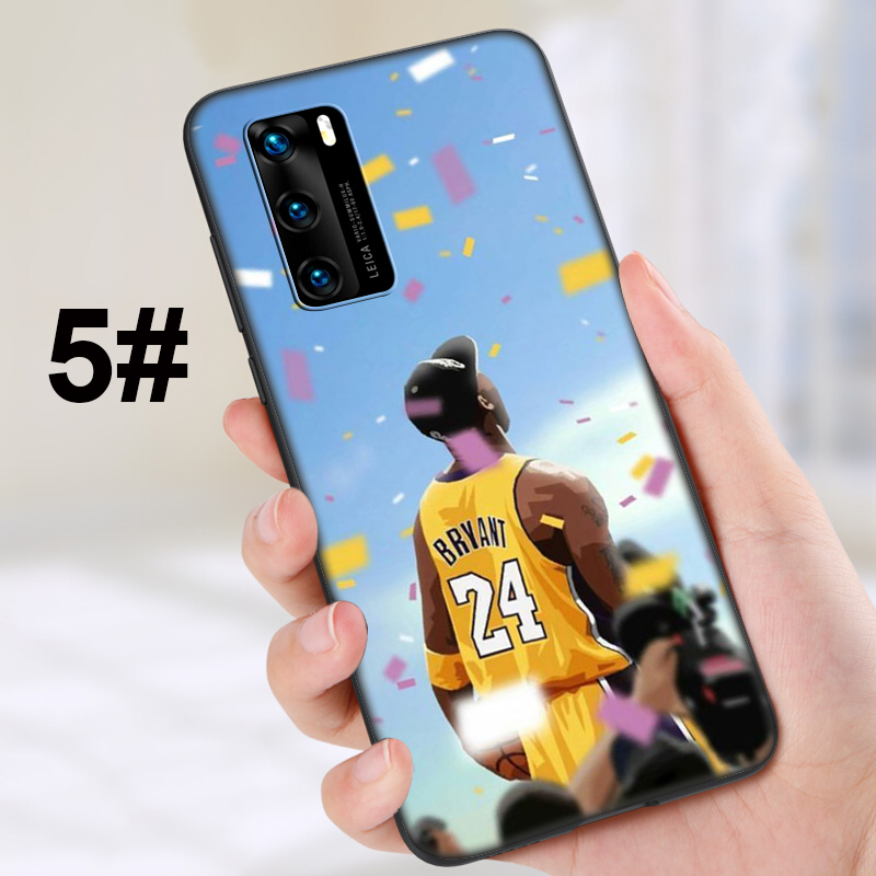 Ốp điện thoại silicon mềm họa tiết Kobe Bryant 24 LUA48 cho Huawei P40 P30 P20 Lite Pro Max