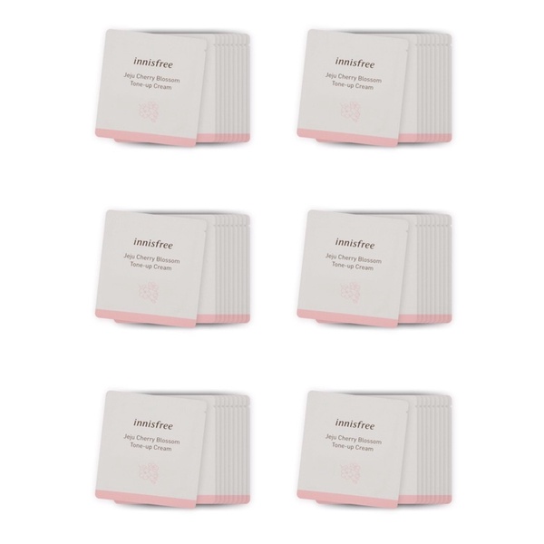Combo 60 Gói Kem Đào Nâng Tone Da Trắng Hồng Innisfree Tone Up Cream