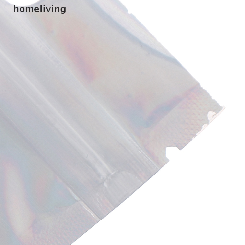 Bộ 10 Túi Zip Bằng Lá Nhôm Trong Suốt Đựng Trang Sức