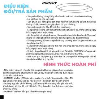 [Mã SKAMCLU9 giảm 10% đơn 100K] Áo thun Outerity BIG LOGO - ORT121BLK