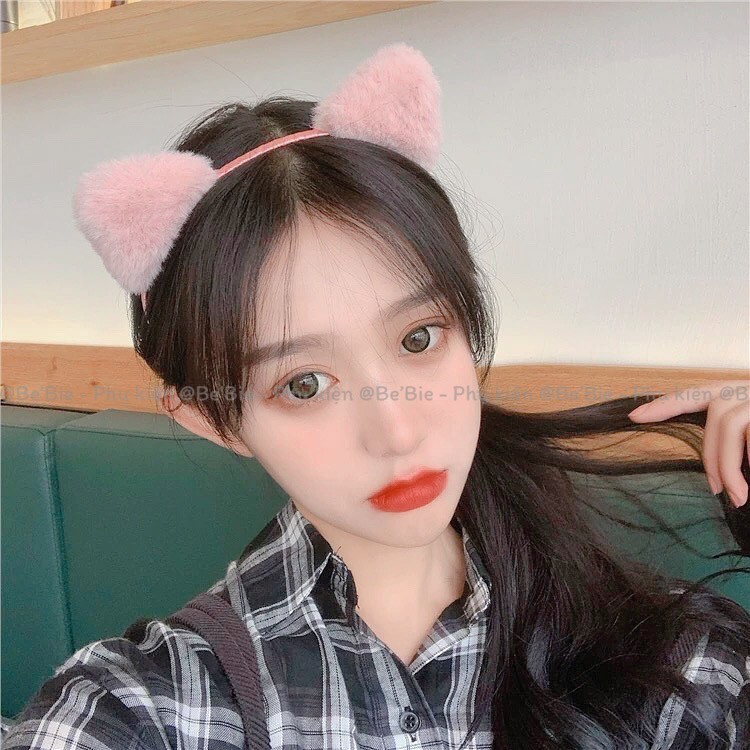 Tai Mèo Cosplay Sexy Cài tóc tai mèo lông gợi cảm