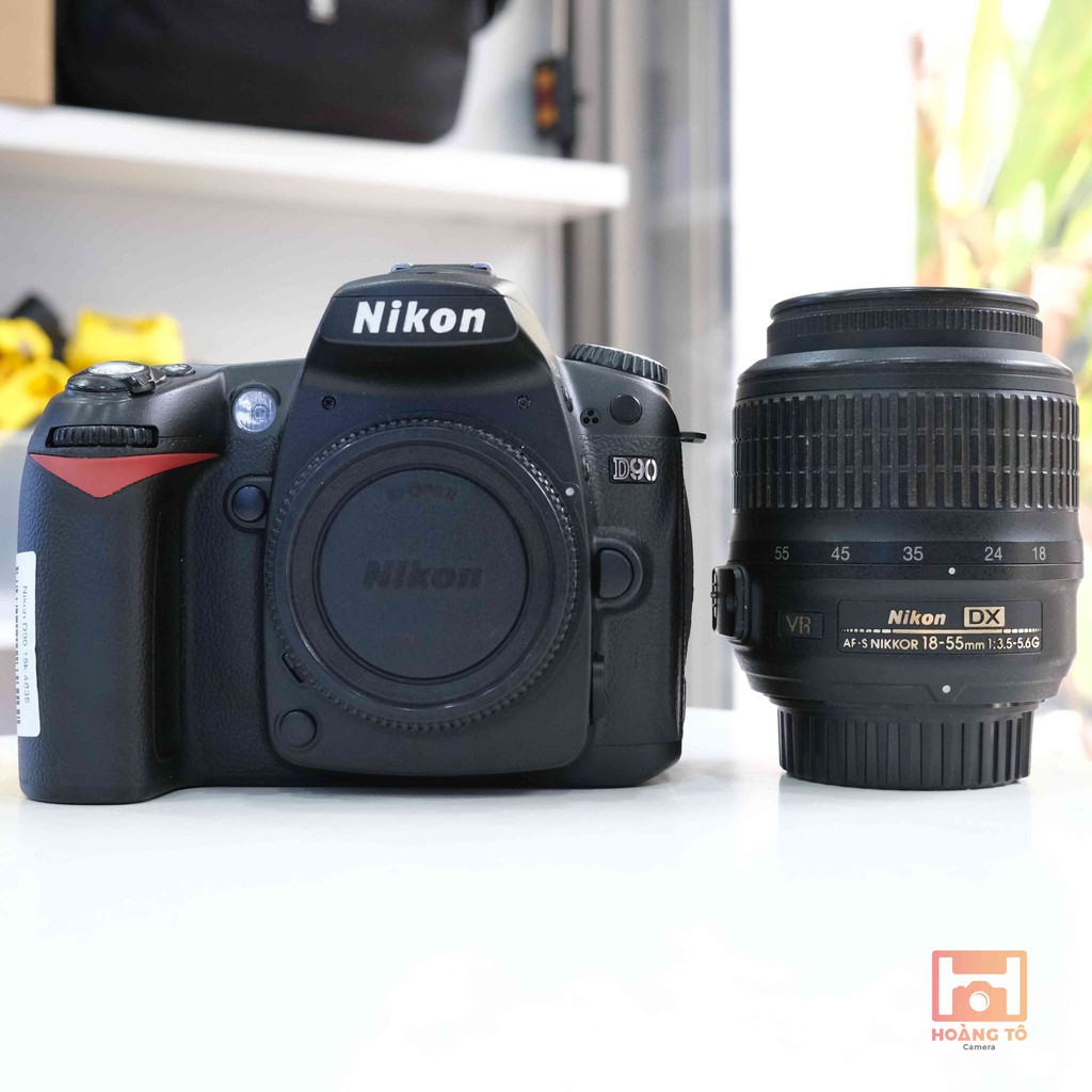 Máy ảnh Nikon D90 + lens kit 18-55 cũ đẹp