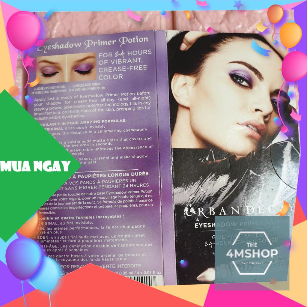 ✅ [HÀNG THANH LÝ] Kem Lót Mắt Urban Decay Eyeshadow Primer Potion (4x0.35ml) | BigBuy360 - bigbuy360.vn