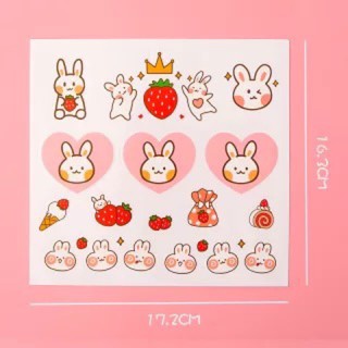 Sticker nhiều hình dễ thương