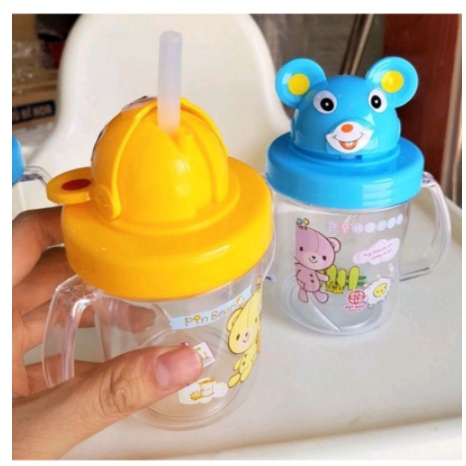 Ly/ Bình/ Cốc tập uống nước cho bé, nhựa Việt Nhật-MS 0011