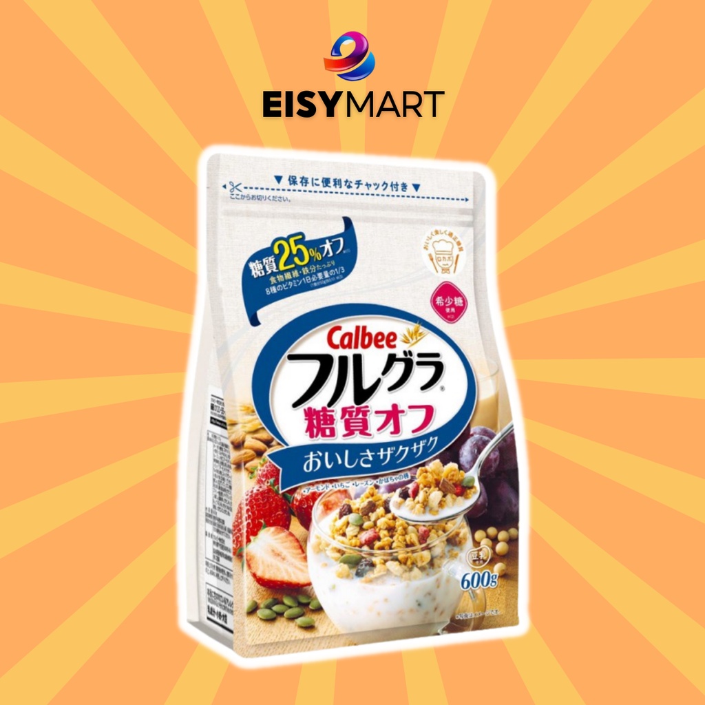 Ngũ cốc trái cây ăn kiêng Calbee Nhật Bản - Eisy Mart