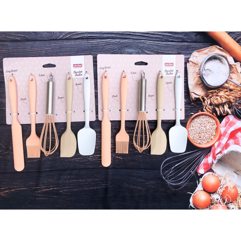 Bộ dụng cụ làm bánh 5 món (Mua 10 tặng 1)