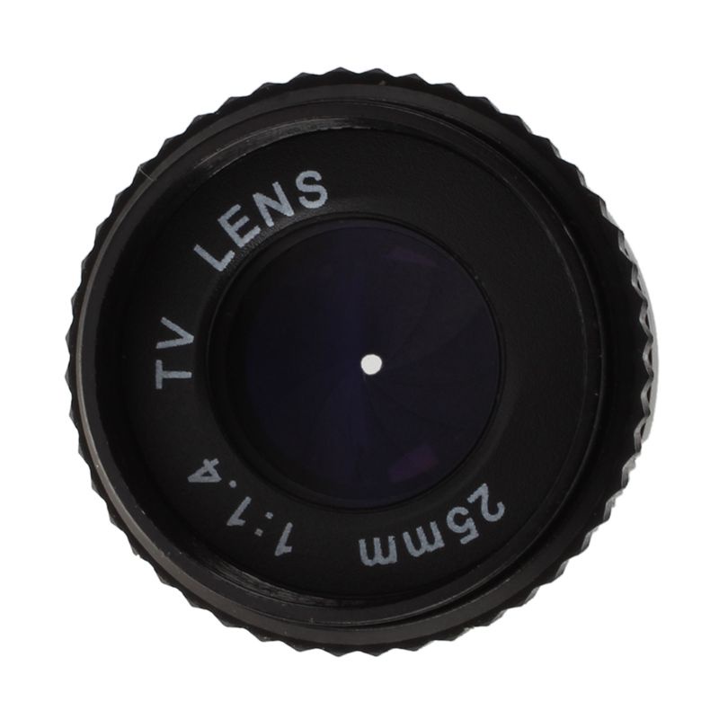 Ống Kính CCTV Màu Đen 25mm F1.4