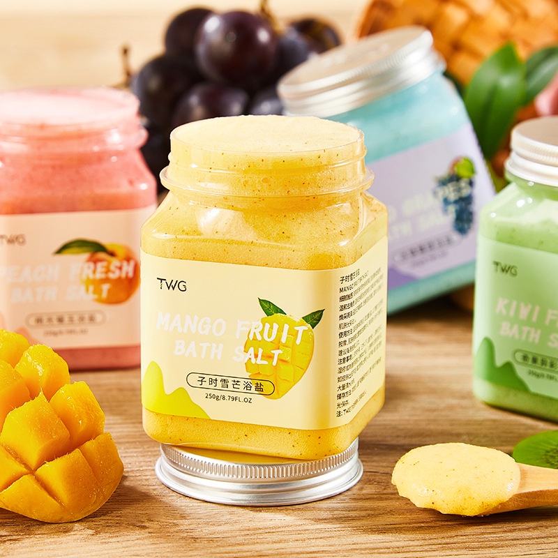 Muối Tắm Tẩy Da Chết Vị Hoa Quả Tẩy tế bào chết body DANA