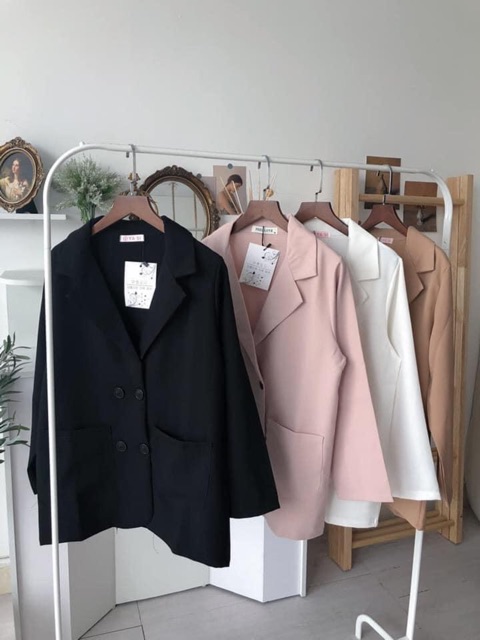 Áo Blazer nữ phong cách hàn quốc- Áo khoác vest ulzzang