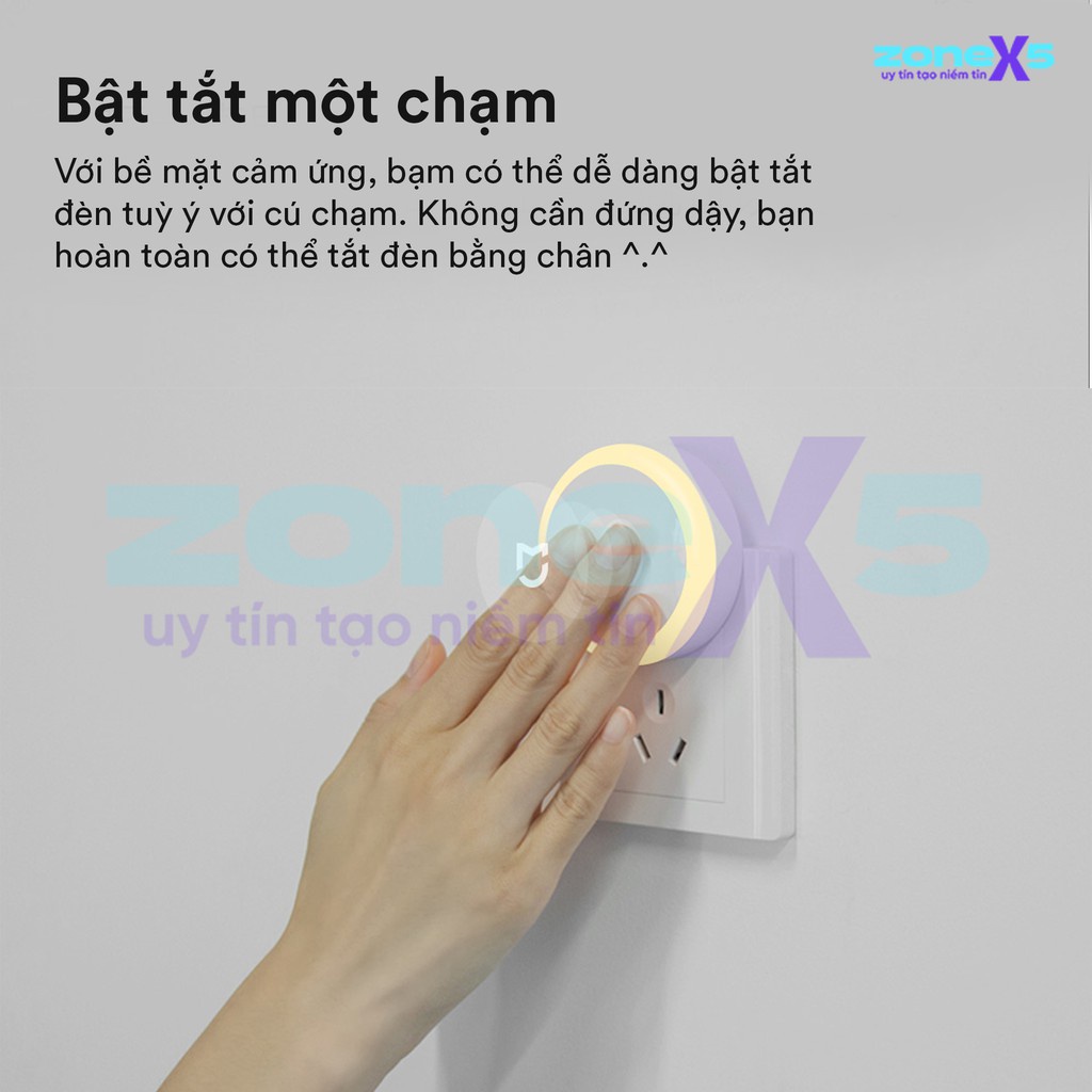 ✕Đèn ngủ cảm biến Xiaomi Mijia MJYD04YL tự động bật tắt sáng tối