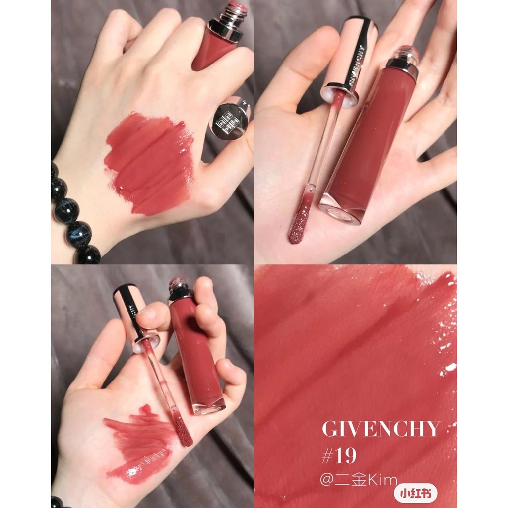 SON DƯỠNG GIVENCHY LE ROSE 19 WOODY RED