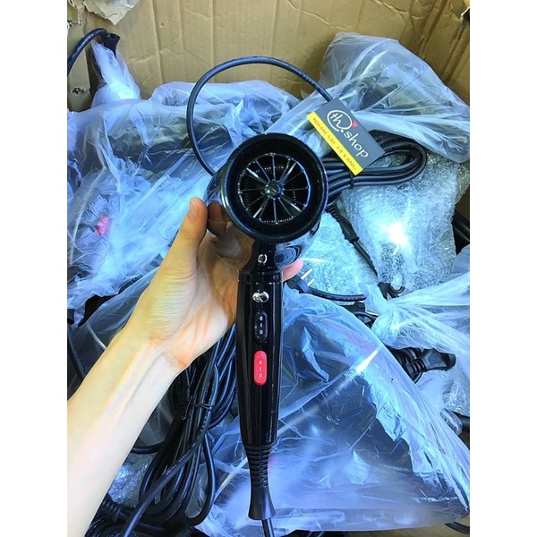 Máy sấy tóc AIOLOS 8877 công suất lớn 2300w sấy khoẻ nóng lạnh 2 chiều tạo kiểu dùng cho salon