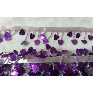 Dây trang trí , kết cườm, (1m/8k)