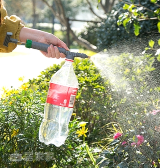 Vòi chai nước giải khát Coke Sprite chai tưới nước đa năng phụ kiện máy phun nước phun sương có thể phun vòi phun