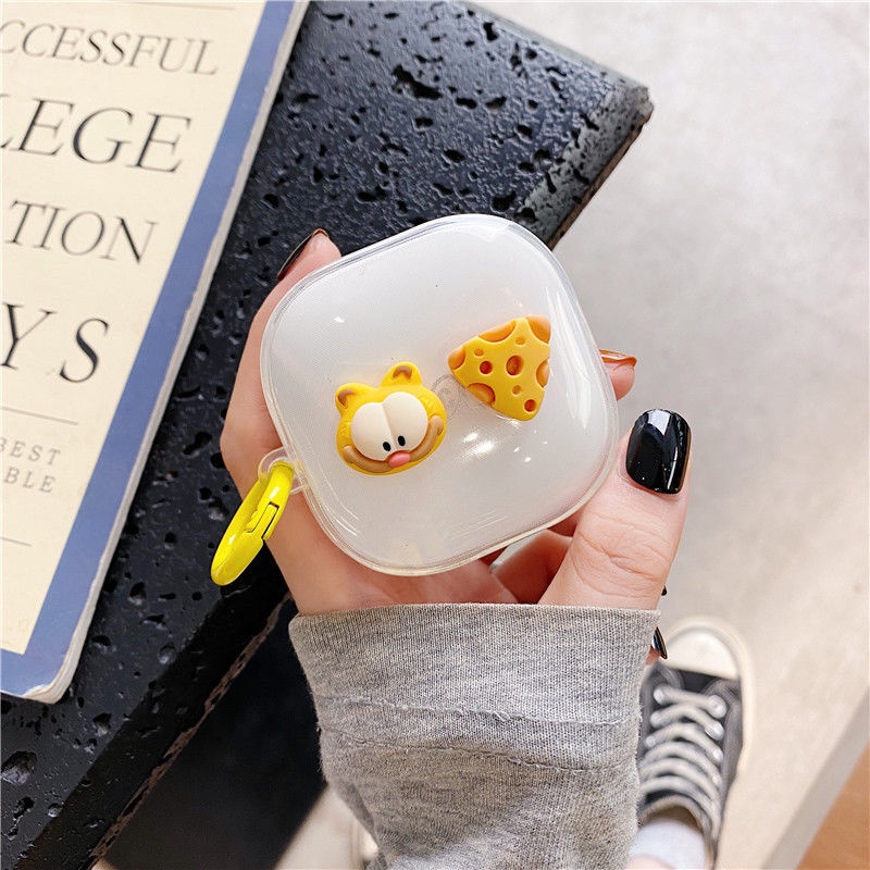 Vỏ Bảo Vệ Hộp Sạc Tai Nghe QCY T13 Mềm Trong Suốt Ba Chiều