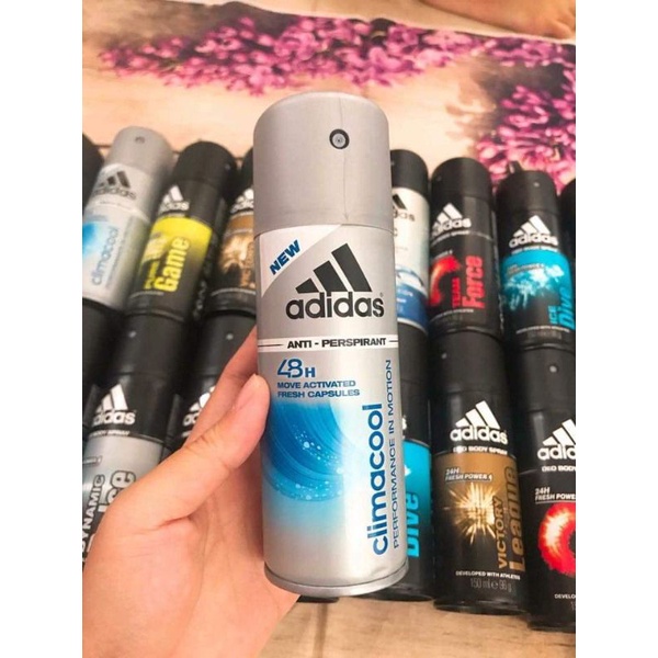 xịt khử mùi toàn thân adidas nam tính phong cách lịch lãm 150ml | Thế Giới Skin Care