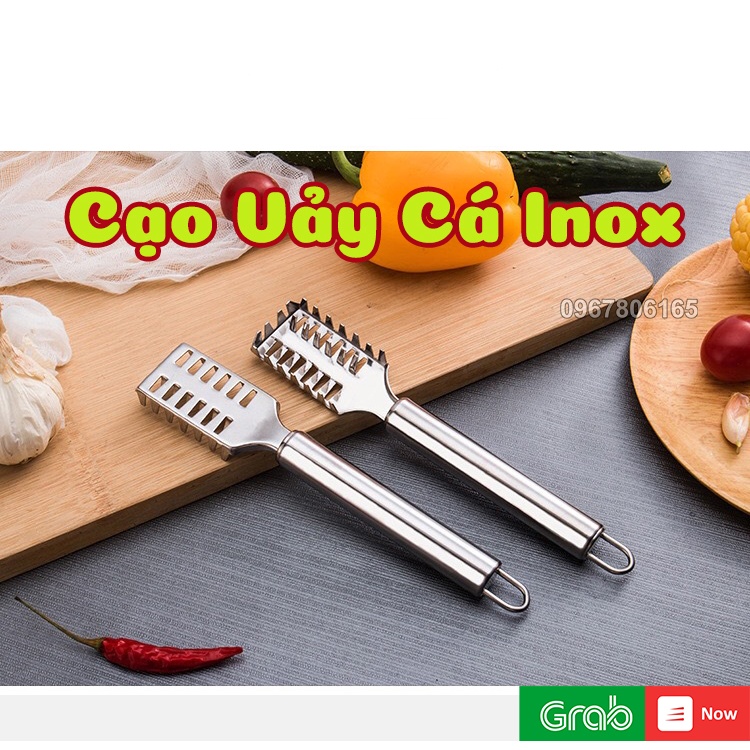 Cạo Vảy Cá Inox Cao Cấp – Dụng Cụ Đánh Vảy Cá Tiện Lợi