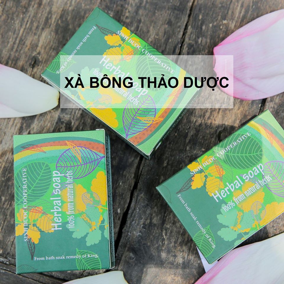 Xà Phòng Thảo Dược Dưỡng Da 🍀FREESHIP🍀 Xà Bông Thảo Dược Lá Tắm Người Dao Đỏ DM05-A