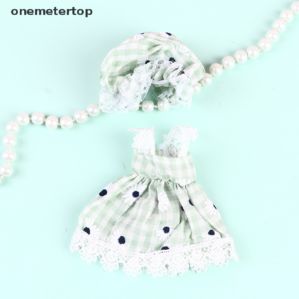 【onemetertop】 16cm BJD doll princess dress dress cute baby dress up dress change .