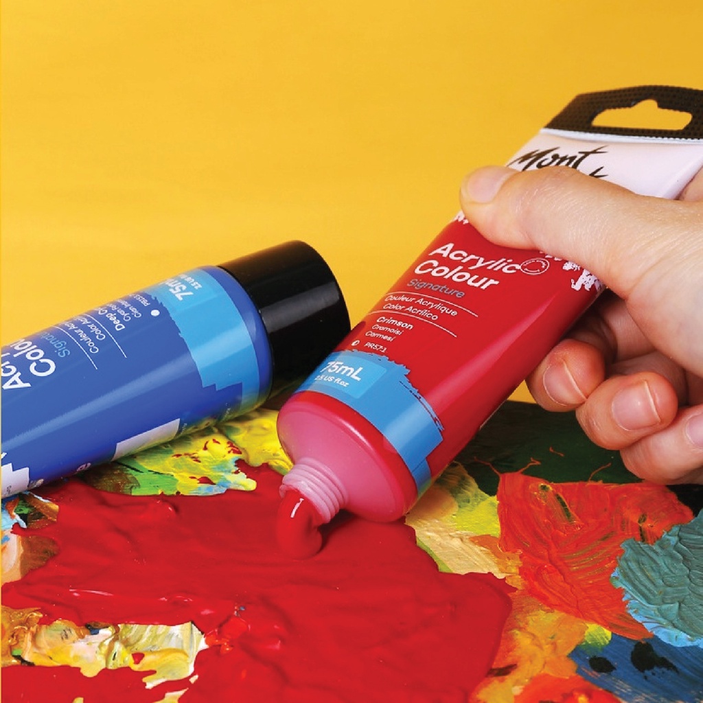 Màu Acrylic Mont Marte Signature - 75ml - tuýp lẻ