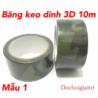Băng Keo Dính Ngụy Trang 3D dài 10 mét mẫu 1