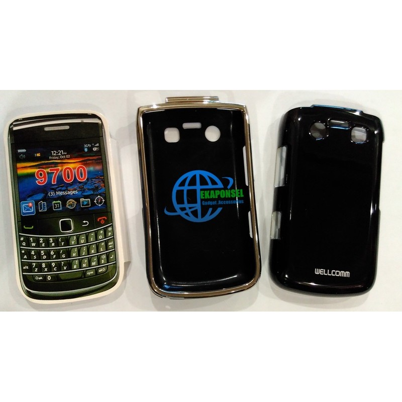 Bộ Ốp Cứng Mạ Crom Cho Blackberry 9700 / 9780