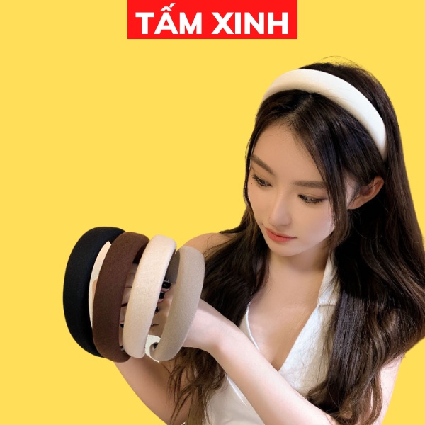 Bờm băng đô vải nữ đẹp thời trang cao cấp