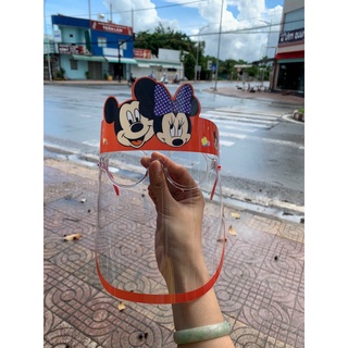 Mặt nạ Face shield trẻ em Mặt Nạ Bảo Hộ Y Tế Chống Dịch, Kính Chống Giọt Bắn cho bé bảo vệ phòng dịch - Chika