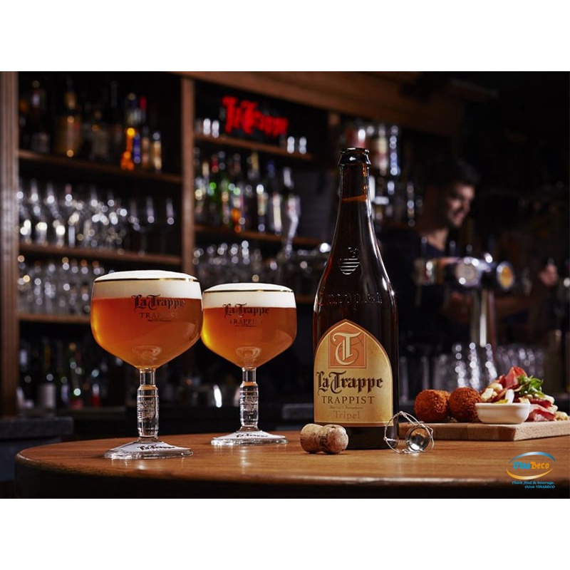 Bia La Trappe Trappist Tripel - nhập khẩu Hà Lan - 1 chai 330ml
