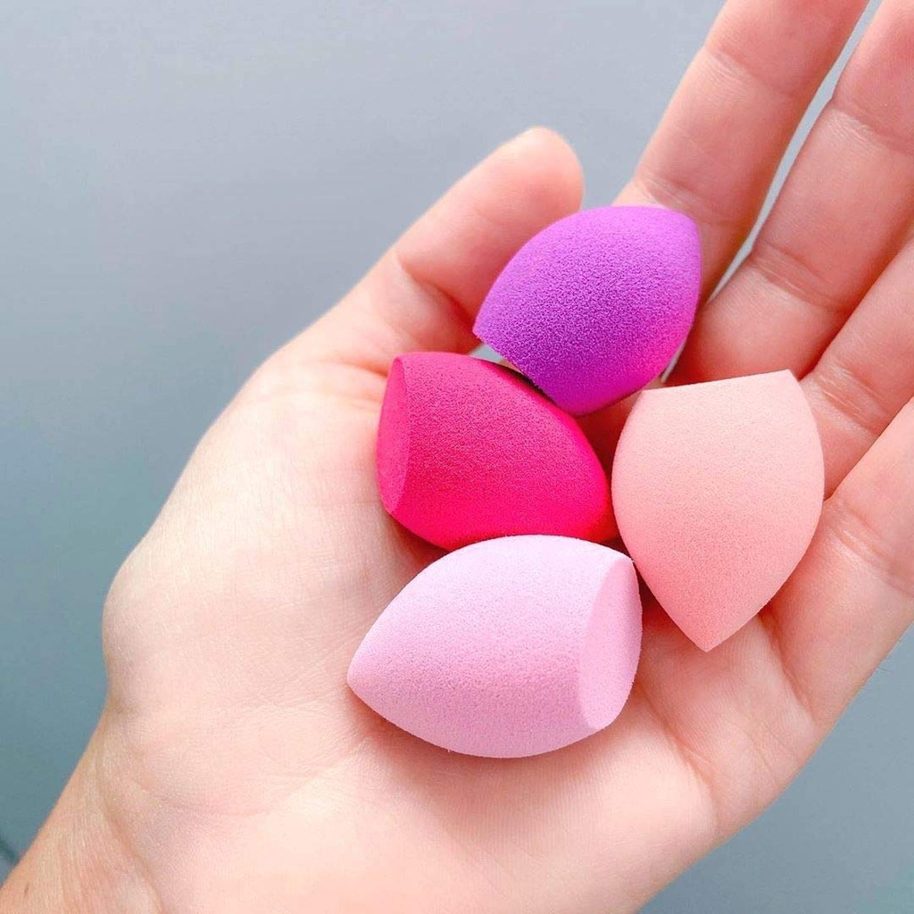 Set 3 mút Real Techniques Miracle Makeup Blender Beauty Sponge + Soap Xà phòng giặt mút, cọ