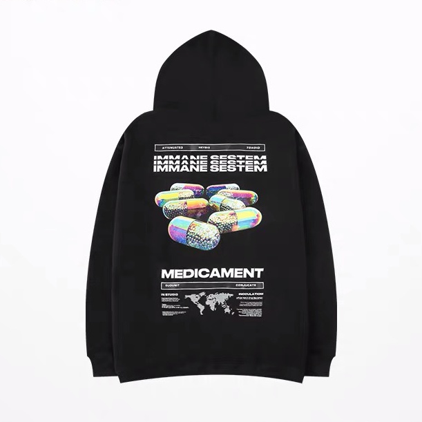 Áo hoodie unisex, áo nỉ có mũ, hoodie form rộng Nelly Heybig chính hãng streetstyle in hình siêu đẹp H4