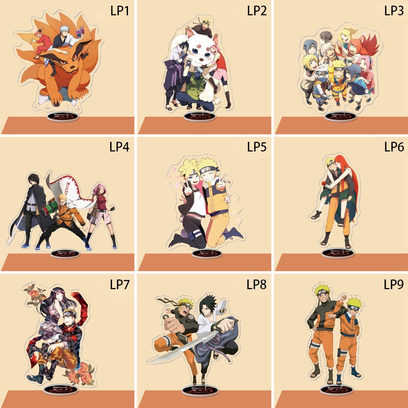 Tmdbyx Mô Hình Nhân Vật Kakashi Uzumaki Naruto Sasuke Chân Đứng Bằng Acrylic Kích Thước 16Cm