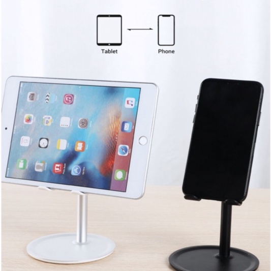Giá đỡ, kẹp điện thoại, ipad, điện thoại K1 chân chắc chắn, giá rẻ, full hộp, đen, trắng