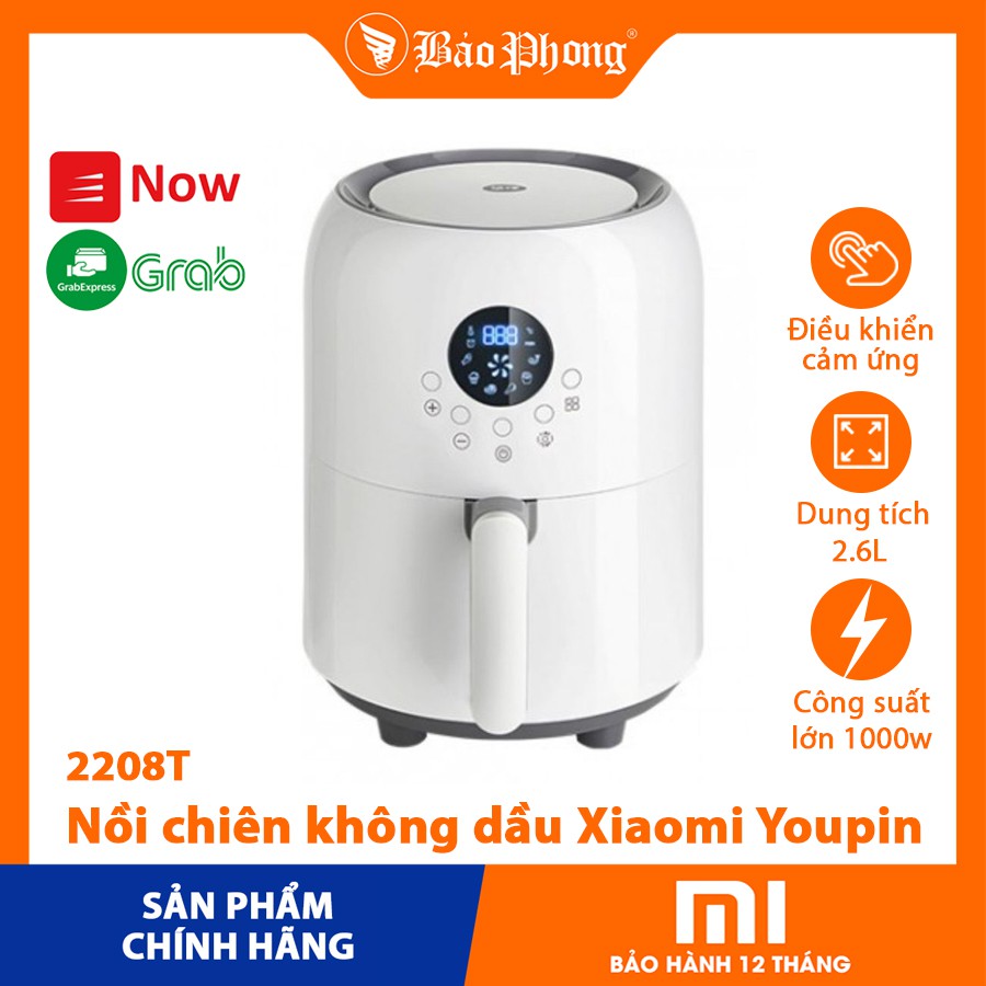 Nồi chiên không dầu Xiaomi Youpin UOB Intelligent OilFree Air Fryer 2208T