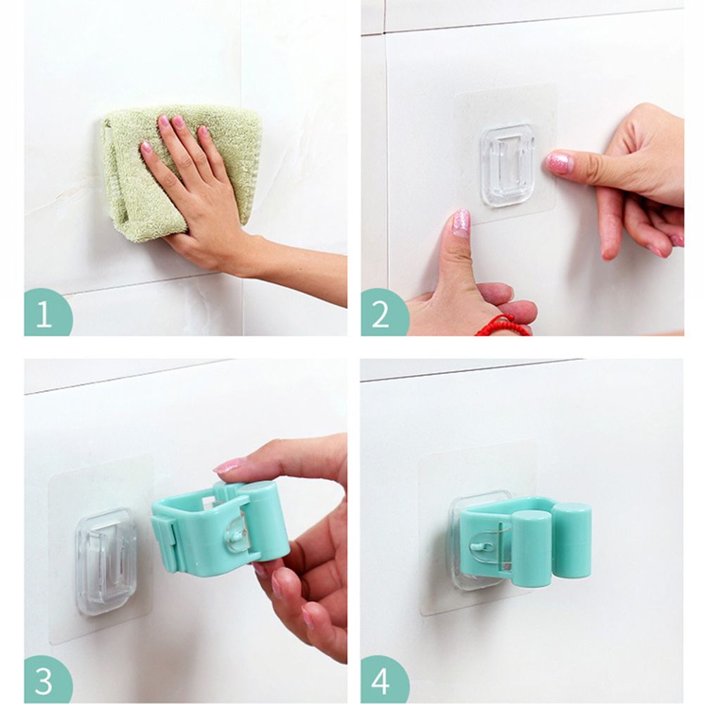 EPOCH Giá Treo Cây Lau Nhà Gắn Tường Tiện Lợi