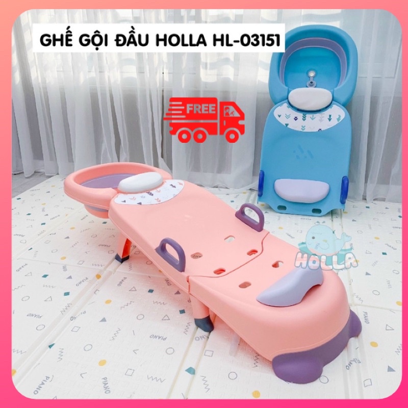 ( có sẵn ) ghế gội đầu holla cho bé gấp gọn
