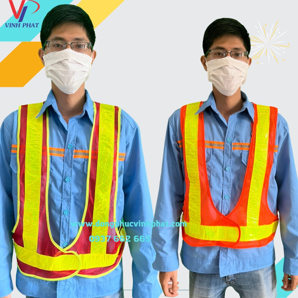 Áo Lưới Phản Quang Đi Phượt, Kỹ Sư Công Trình Giá Rẻ Kiểu Dáng Chân Vịt Mới Mẻ Có Khoá Dán Cao Cấp Tiện Lợi