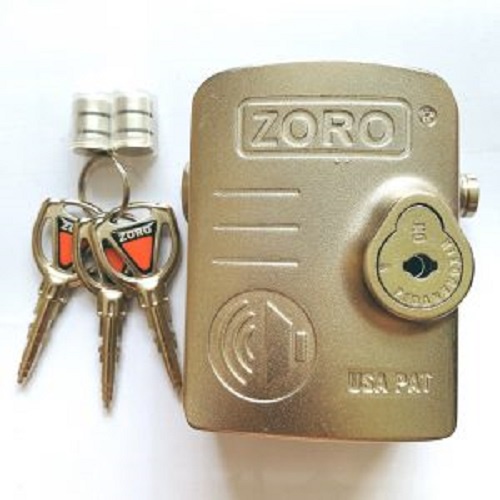 Ổ khóa chụp ZORO có còi báo động chống cắt chìa đạn