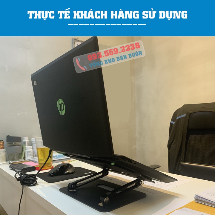 Giá đỡ laptop tablet bằng nhôm P43 / P43S 11 - 17.3 Inch - Đế tản nhiệt nâng Macbook - máy tính bảng - Ipad