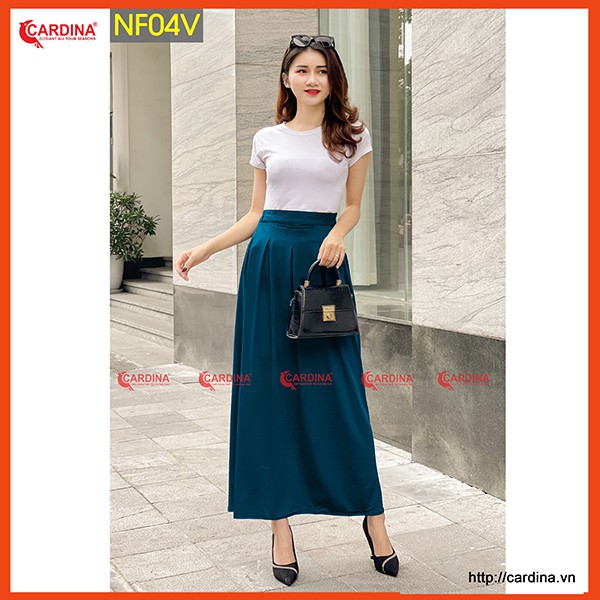 Chân Váy Chống Nắng Nữ CARDINA Nhật Bản Chất Thun Lạnh Mềm Mát NF | BigBuy360 - bigbuy360.vn