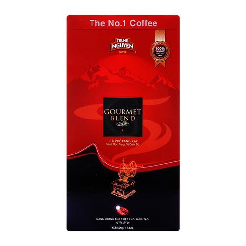 Cà phê rang xay Gourmet Blend - Trung Nguyên Legend - Hộp 500gr