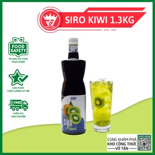 Siro kiwi gtp 1.3kg - hương vị đậm đà, vị ngọt tự nhiên