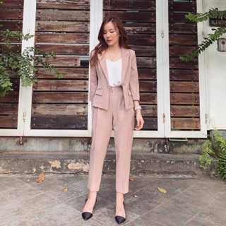 Bộ vest quần baggy