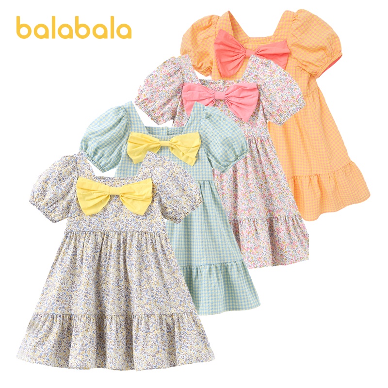 (3-7 tuổi) Váy liền bé gái hãng BALABLA MÃ 20122111100500331