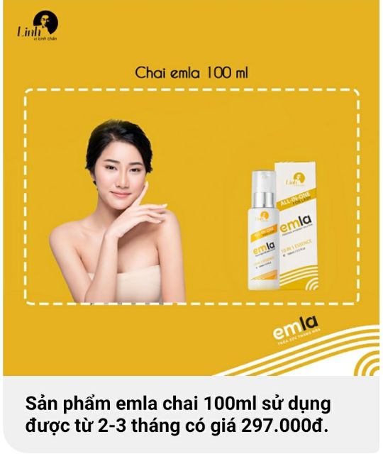 [Mua 10 tặng 10] emla - Dung dịch vệ sinh phụ nữ cao cấp số 1 Việt Nam